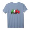 Motorroller Scooter Rollerfahrer T-Shirt mit Italien Flagge – Perfektes Geschenk für Moped-Fans zum Geburtstag und Weihnachten