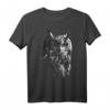 Eule Kunstwerk - Vogel Tier Motiv T-Shirt für Tierliebhaber, Naturfreunde und Vogelbegeisterte