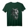 Eule Kunstwerk - Vogel Tier Motiv T-Shirt für Tierliebhaber, Naturfreunde und Vogelbegeisterte