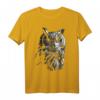 Eule Kunstwerk - Vogel Tier Motiv T-Shirt für Tierliebhaber, Naturfreunde und Vogelbegeisterte