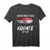 Keine Angst der Kroate ist da Kroatien T-Shirt mit Flagge – Perfekt als Geschenk für Kroatien-Liebhaber, Urlauber & Fans