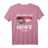 Keine Angst der Kroate ist da Kroatien T-Shirt mit Flagge – Perfekt als Geschenk für Kroatien-Liebhaber, Urlauber & Fans