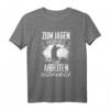 Lustiges Jäger Geschenk T-Shirt mit Spruch - Zum Jagen Geboren, Perfekt für Jäger, Förster und Wildliebhaber zu Geburtstag & Weihnachten
