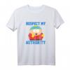 HapPanda T-Shirt - Respect My Authority Eric | Offiziell Comedy Central Lizenz | Lustiges Geschenk für Männer