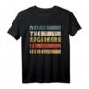 Relax The Engineer T-Shirt für Ingenieure, Professoren & Studenten – Lustige Kleidung für Büro & Universität