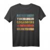 Relax The Engineer T-Shirt für Ingenieure, Professoren & Studenten – Lustige Kleidung für Büro & Universität