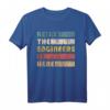 Relax The Engineer T-Shirt für Ingenieure, Professoren & Studenten – Lustige Kleidung für Büro & Universität