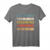 Relax The Engineer T-Shirt für Ingenieure, Professoren & Studenten – Lustige Kleidung für Büro & Universität