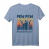 Cat Pew Pew Madafakas Vintage Crazy Cat Funny Graphic T-Shirt – Lustiges Katzenmotiv für Tierliebhaber mit Humor