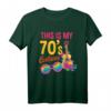 Das Ist Mein 70er Jahre Kostüm - Retro Party T-Shirt für Fasching, Karneval & Geburtstagsfeiern im 70er Stil