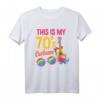 Das Ist Mein 70er Jahre Kostüm - Retro Party T-Shirt für Fasching, Karneval & Geburtstagsfeiern im 70er Stil
