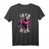Marvel Avengers Endgame Iron Man Space Poster Graphic Tee - Official Marvel Lizenzierter Fanartikel