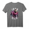 Marvel Avengers Endgame Iron Man Space Poster Graphic Tee - Official Marvel Lizenzierter Fanartikel