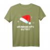 Lustiges Weihnachtsoutfit T-Shirt mit Weihnachtsmann Mütze - Perfekt für Heiligabend, Weihnachtsfeier & als Geschenkidee