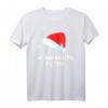 Lustiges Weihnachtsoutfit T-Shirt mit Weihnachtsmann Mütze - Perfekt für Heiligabend, Weihnachtsfeier & als Geschenkidee