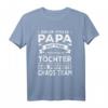 Papa 2 Töchter Lustiges Chaos Team T-Shirt – Perfektes Geschenk für stolze Väter mit zwei Töchtern