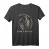 Wikinger Spruch T-Shirt - Ehre, Ruhm & Familie - Nordisches Wikinger Outfit für Söhne und Töchter Odins