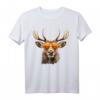 Hirsch T-Shirt für Herren & Damen mit Lederhose Motiv – Perfekt für Oktoberfest, Volksfest & Trachtenfeste