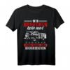 Wir Brauchen Kein Navi Feuerwehr Feuerwehrmann Feuer T-Shirt – Lustiges Geschenk für Feuerwehrleute & Helden zum Weihnachten & Geburtstag