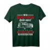 Wir Brauchen Kein Navi Feuerwehr Feuerwehrmann Feuer T-Shirt – Lustiges Geschenk für Feuerwehrleute & Helden zum Weihnachten & Geburtstag