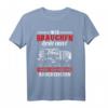 Wir Brauchen Kein Navi Feuerwehr Feuerwehrmann Feuer T-Shirt – Lustiges Geschenk für Feuerwehrleute & Helden zum Weihnachten & Geburtstag