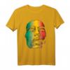 HapPanda Rasta Fade Gradient Face T-Shirt - Offizielles Bravado Merchandise für Feier & Geschenk