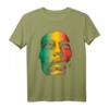 HapPanda Rasta Fade Gradient Face T-Shirt - Offizielles Bravado Merchandise für Feier & Geschenk
