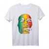 HapPanda Rasta Fade Gradient Face T-Shirt - Offizielles Bravado Merchandise für Feier & Geschenk