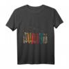 Buntes Klavier Geschenk T-Shirt für Pianisten und Musiker – Perfektes Weihnachts- und Geburtstagsgeschenk für Musikliebhaber