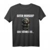 Guten Morgen? Ganz Dünnes Eis Waschbär T-Shirt mit Kaffee-Spruch – Lustiges Shirt für Morgenmuffel, Büro und Home Office