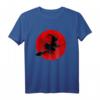 Hexe auf Besen mit Vollmond - Lustiges Halloween T-Shirt für Kinder, Frauen & Männer für Party, Süßes oder Saures & All Hallow's Eve