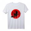Hexe auf Besen mit Vollmond - Lustiges Halloween T-Shirt für Kinder, Frauen & Männer für Party, Süßes oder Saures & All Hallow's Eve
