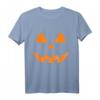 Halloween Kürbis Orange T-Shirt für Frauen, Männer und Kinder – Klassisch geschnitten, perfekt für Halloween-Feiern