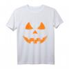 Halloween Kürbis Orange T-Shirt für Frauen, Männer und Kinder – Klassisch geschnitten, perfekt für Halloween-Feiern