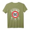 TEMPO 50 Jahre Schonend Behandeln Oldtimer T-Shirt - Humorvolles Geschenk zum 50. Geburtstag für Autoliebhaber
