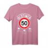 TEMPO 50 Jahre Schonend Behandeln Oldtimer T-Shirt - Humorvolles Geschenk zum 50. Geburtstag für Autoliebhaber