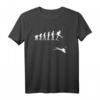 Lustiges Taucher T-Shirt zur Evolution des Menschen – Das perfekte Geschenk für Taucher, Apnoe-Fans und Unterwasser-Enthusiasten