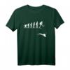 Lustiges Taucher T-Shirt zur Evolution des Menschen – Das perfekte Geschenk für Taucher, Apnoe-Fans und Unterwasser-Enthusiasten