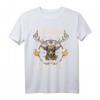Lustiges Oktoberfest Trachtenshirt für Herren mit Hirschmotiv - Bayrisches T-Shirt für Wiesn, Volksfest & Party