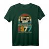 1977 Vintage Geburtstag Retro T-Shirt – Lustiges Geschenk für 45. Geburtstagskinder mit Kassette Motiv für Männer und Frauen