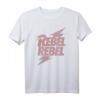 David Bowie – Rebel Rebel Lightning Lyric T-Shirt | Offizielles Band T-Shirt für Fans