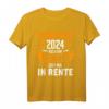 Rentner 2024 Ruhestand T-Shirt - Auch eine Legende geht in Rente, lustiges Geschenk für Pensionäre & Rentner 2024