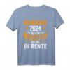Rentner 2024 Ruhestand T-Shirt - Auch eine Legende geht in Rente, lustiges Geschenk für Pensionäre & Rentner 2024