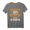 Rentner 2024 Ruhestand T-Shirt - Auch eine Legende geht in Rente, lustiges Geschenk für Pensionäre & Rentner 2024