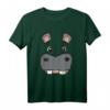 Lustiges Nilpferd-Kostüm T-Shirt für Halloween - Niedliches faules Nilpferd Outfit für Kinder und Erwachsene