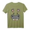 Lustiges Nilpferd-Kostüm T-Shirt für Halloween - Niedliches faules Nilpferd Outfit für Kinder und Erwachsene
