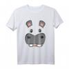 Lustiges Nilpferd-Kostüm T-Shirt für Halloween - Niedliches faules Nilpferd Outfit für Kinder und Erwachsene