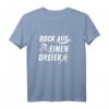 Triathlet Bock auf einen Dreier T-Shirt – Lustiges Geschenk für Radfahrer, Schwimmer, Läufer & Triathlon-Fans zu Geburtstag & Weihnachten