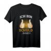 Ich Bin Schuld Immer Sarkasmus Mitarbeiter Tollpatsch Spruch T-Shirt – Lustiges Büro-Design für Kollegen, Herren & Damen