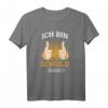 Ich Bin Schuld Immer Sarkasmus Mitarbeiter Tollpatsch Spruch T-Shirt – Lustiges Büro-Design für Kollegen, Herren & Damen
